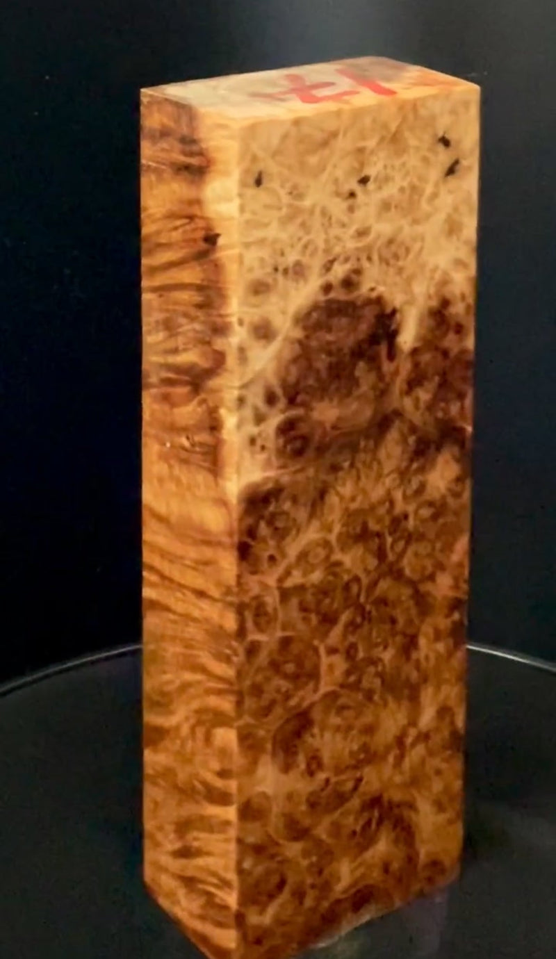 ON SALE - Stabilized Amboyna Burl