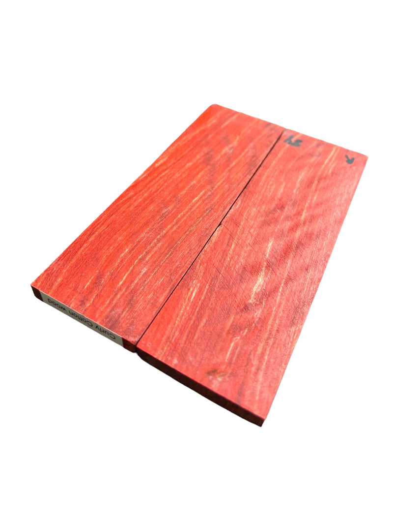 K&G Stabilized Scales - Red Curly Maple