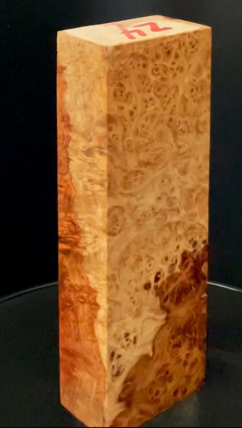 ON SALE - Stabilized Amboyna Burl