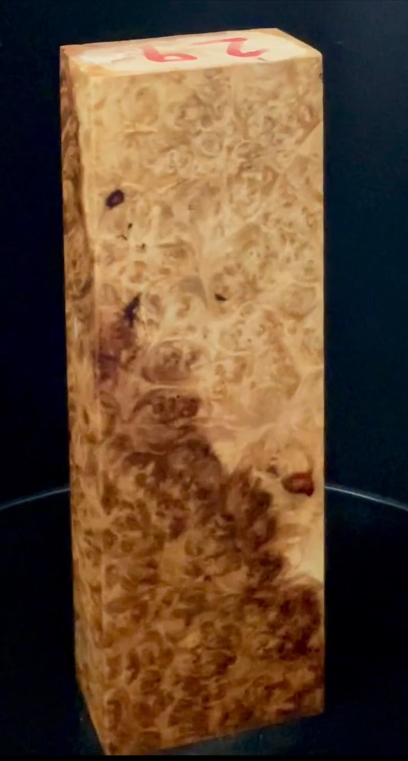 Stabilized Amboyna Burl