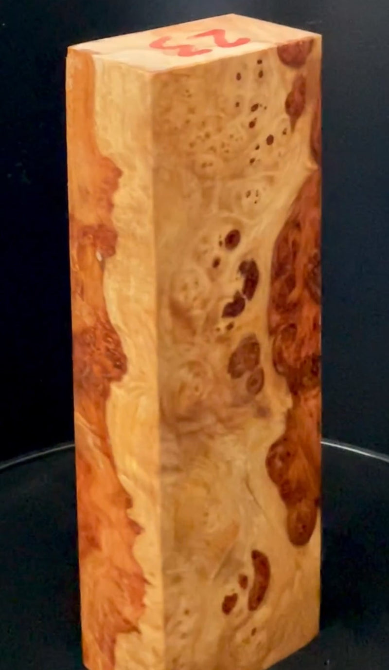 ON SALE - Stabilized Amboyna Burl