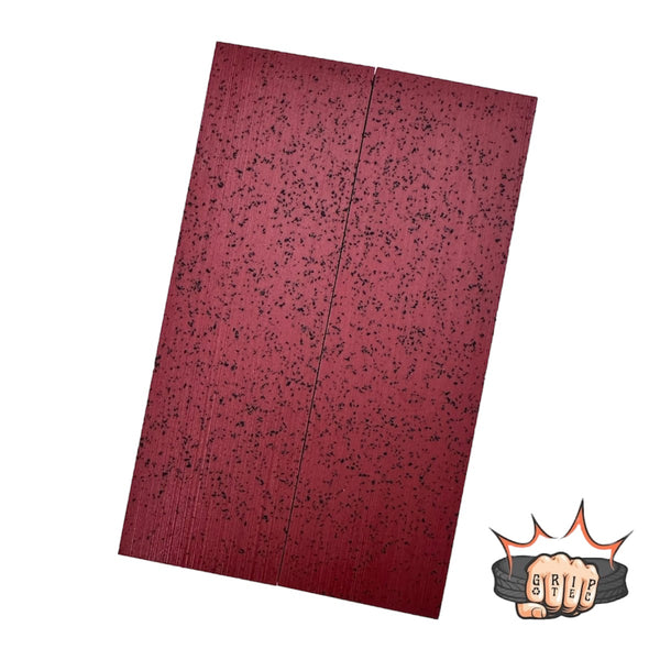 Dark Red Grip-Tec™ Scales (5.5” x 1.75” x 0.25”)