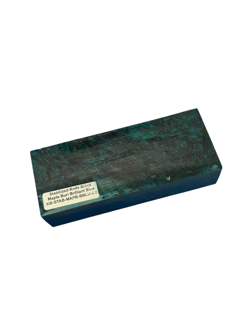 Stabilized Maple Burl 5" x 2" x 1"