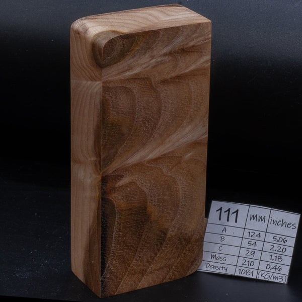 WILLOW-ELM-LINDEN-WALNUT by Oleg (Knife-Wood)