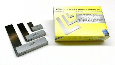 Precision Engineer Squares Sets (2", 4", 6")