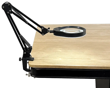 EZ-View LED & Magnifier Desk Lamp