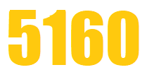 5160 x 0.214 (3/14) X 2"