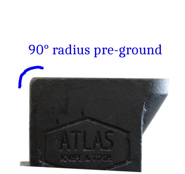 Atlas Anvil with Hardy Hot Cut