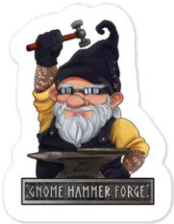 GHF Blacksmith Straight Peen Hammer