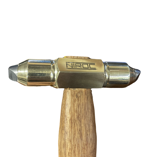 NIROC Double Diagonal Peen Tungsten Carbide Hammer (DD Knockers) (no handle)