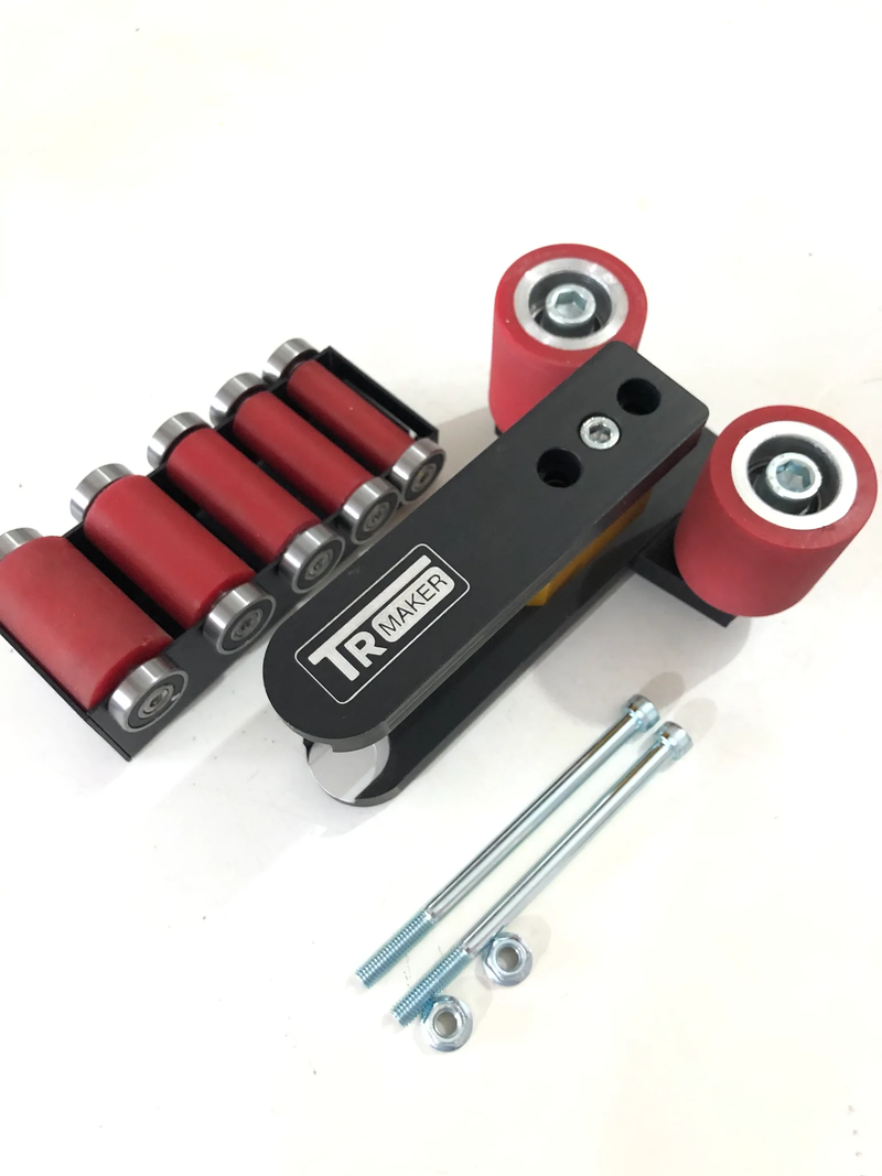 TR Maker Belt Grinder 2x72 small wheel set & holder for knife grinders 2 big Rubber kit